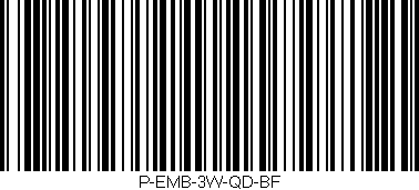 Código de barras (EAN, GTIN, SKU, ISBN): 'P-EMB-3W-QD-BF'