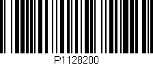 Código de barras (EAN, GTIN, SKU, ISBN): 'P1128200'