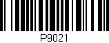 Código de barras (EAN, GTIN, SKU, ISBN): 'P9021'