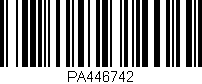 Código de barras (EAN, GTIN, SKU, ISBN): 'PA446742'