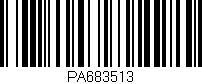 Código de barras (EAN, GTIN, SKU, ISBN): 'PA683513'