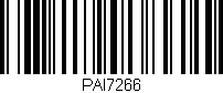Código de barras (EAN, GTIN, SKU, ISBN): 'PAI7266'