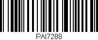 Código de barras (EAN, GTIN, SKU, ISBN): 'PAI7288'