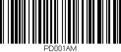 Código de barras (EAN, GTIN, SKU, ISBN): 'PD001AM'