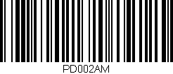 Código de barras (EAN, GTIN, SKU, ISBN): 'PD002AM'