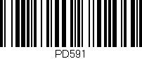 Código de barras (EAN, GTIN, SKU, ISBN): 'PD591'