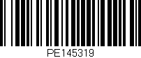 Código de barras (EAN, GTIN, SKU, ISBN): 'PE145319'