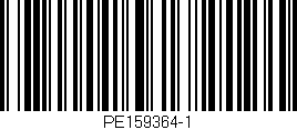 Código de barras (EAN, GTIN, SKU, ISBN): 'PE159364-1'