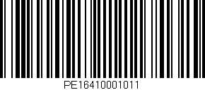 Código de barras (EAN, GTIN, SKU, ISBN): 'PE16410001011'