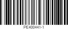 Código de barras (EAN, GTIN, SKU, ISBN): 'PE400441-1'