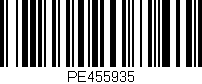 Código de barras (EAN, GTIN, SKU, ISBN): 'PE455935'