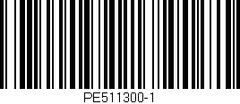 Código de barras (EAN, GTIN, SKU, ISBN): 'PE511300-1'