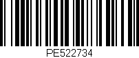 Código de barras (EAN, GTIN, SKU, ISBN): 'PE522734'