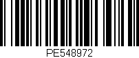 Código de barras (EAN, GTIN, SKU, ISBN): 'PE548972'
