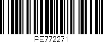 Código de barras (EAN, GTIN, SKU, ISBN): 'PE772271'