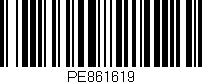 Código de barras (EAN, GTIN, SKU, ISBN): 'PE861619'