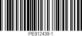 Código de barras (EAN, GTIN, SKU, ISBN): 'PE912439-1'
