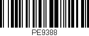 Código de barras (EAN, GTIN, SKU, ISBN): 'PE9388'