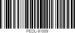 Código de barras (EAN, GTIN, SKU, ISBN): 'PEDL-91009'