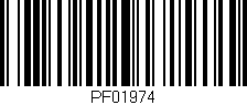 Código de barras (EAN, GTIN, SKU, ISBN): 'PF01974'