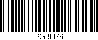 Código de barras (EAN, GTIN, SKU, ISBN): 'PG-9076'