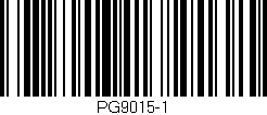 Código de barras (EAN, GTIN, SKU, ISBN): 'PG9015-1'
