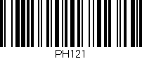 Código de barras (EAN, GTIN, SKU, ISBN): 'PH121'