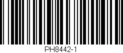 Código de barras (EAN, GTIN, SKU, ISBN): 'PH8442-1'
