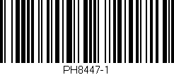 Código de barras (EAN, GTIN, SKU, ISBN): 'PH8447-1'
