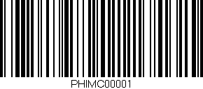 Código de barras (EAN, GTIN, SKU, ISBN): 'PHIMC00001'