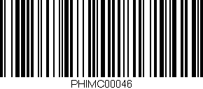 Código de barras (EAN, GTIN, SKU, ISBN): 'PHIMC00046'