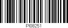 Código de barras (EAN, GTIN, SKU, ISBN): 'PI08251'