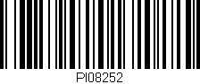 Código de barras (EAN, GTIN, SKU, ISBN): 'PI08252'