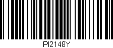 Código de barras (EAN, GTIN, SKU, ISBN): 'PI2148Y'
