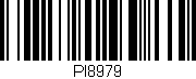 Código de barras (EAN, GTIN, SKU, ISBN): 'PI8979'
