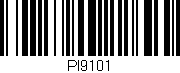 Código de barras (EAN, GTIN, SKU, ISBN): 'PI9101'