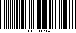 Código de barras (EAN, GTIN, SKU, ISBN): 'PICSPLU2904'