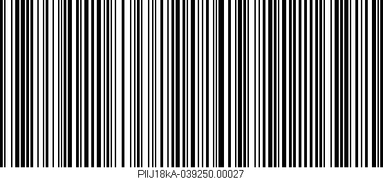 Código de barras (EAN, GTIN, SKU, ISBN): 'PIIJ18kA-039250.00027'