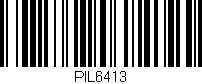 Código de barras (EAN, GTIN, SKU, ISBN): 'PIL6413'