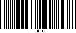 Código de barras (EAN, GTIN, SKU, ISBN): 'PIN-FIL1059'