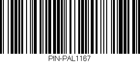 Código de barras (EAN, GTIN, SKU, ISBN): 'PIN-PAL1167'