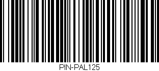 Código de barras (EAN, GTIN, SKU, ISBN): 'PIN-PAL125'