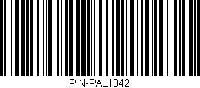 Código de barras (EAN, GTIN, SKU, ISBN): 'PIN-PAL1342'