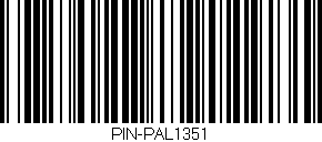 Código de barras (EAN, GTIN, SKU, ISBN): 'PIN-PAL1351'