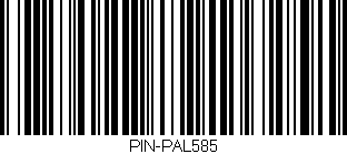 Código de barras (EAN, GTIN, SKU, ISBN): 'PIN-PAL585'