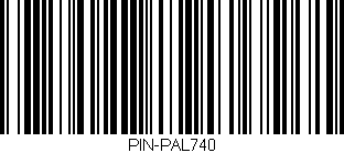 Código de barras (EAN, GTIN, SKU, ISBN): 'PIN-PAL740'