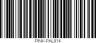 Código de barras (EAN, GTIN, SKU, ISBN): 'PINK-PAL914'