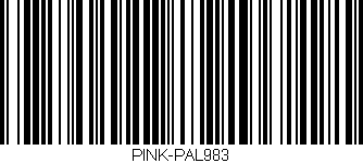 Código de barras (EAN, GTIN, SKU, ISBN): 'PINK-PAL983'