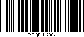 Código de barras (EAN, GTIN, SKU, ISBN): 'PISQPLU2904'