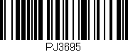 Código de barras (EAN, GTIN, SKU, ISBN): 'PJ3695'